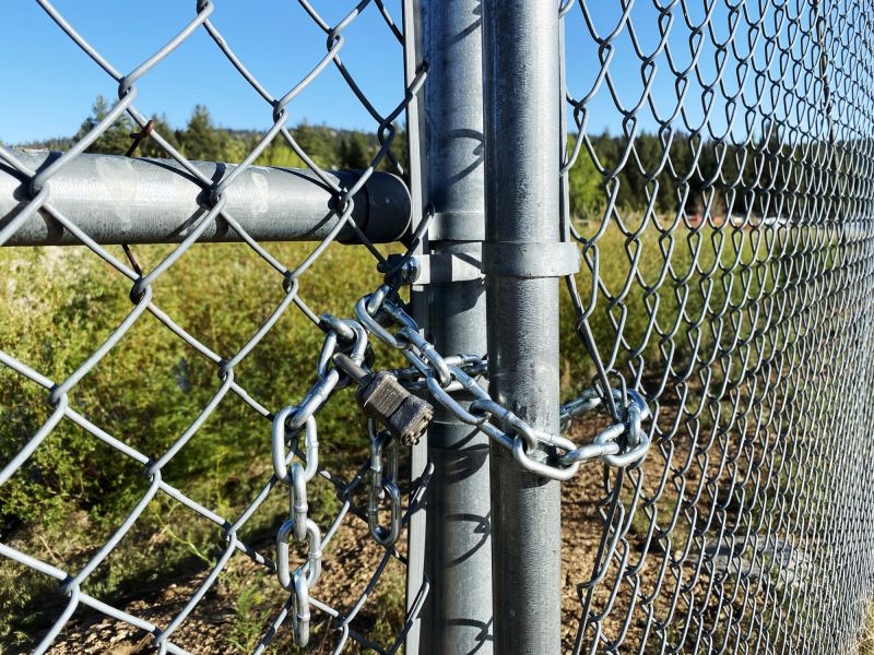 Chain Link Gate Assembly